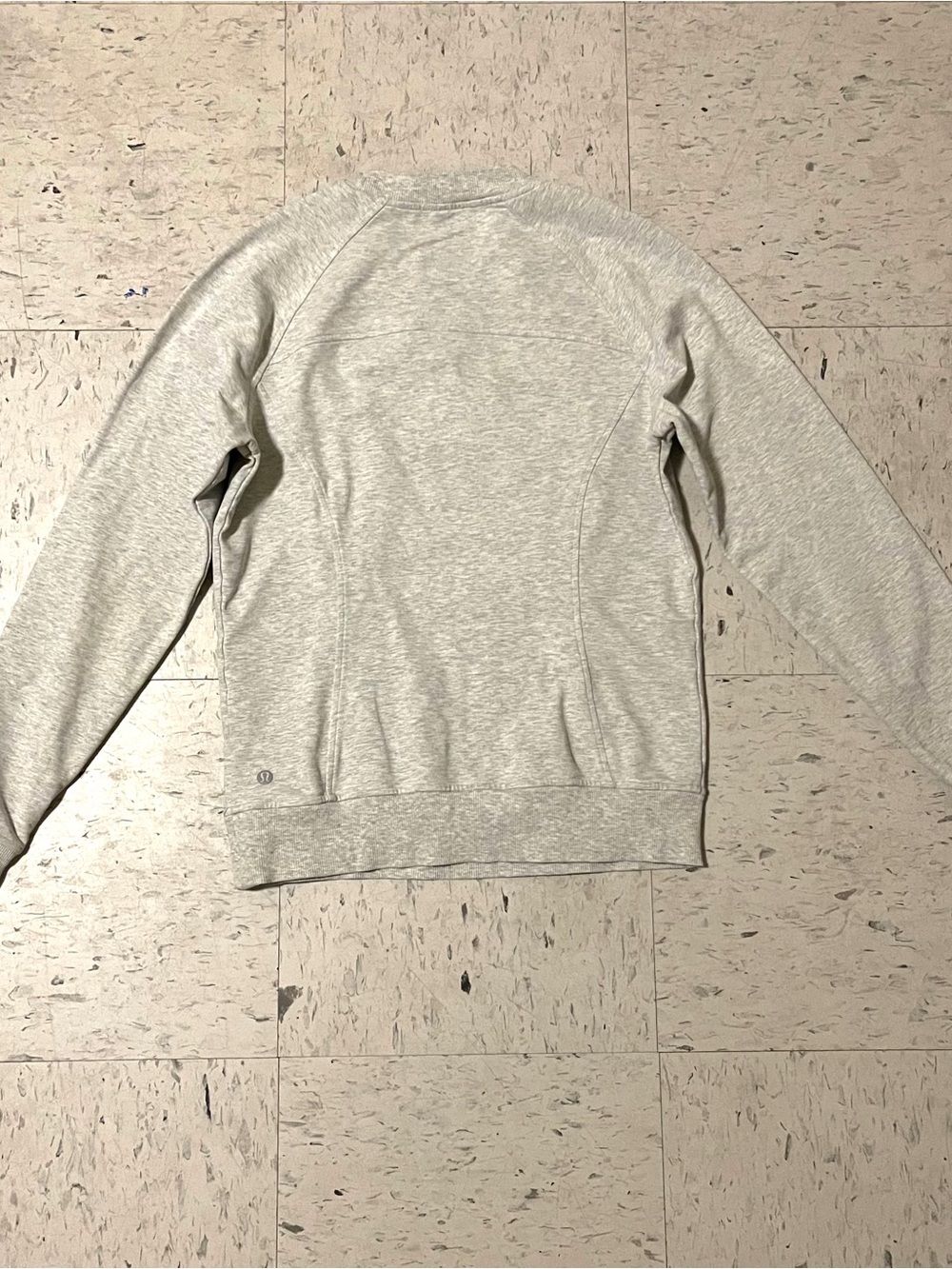 Lululemon Scuba Crew Heathered Core Ultra Light Grey - Picture 7 of 11